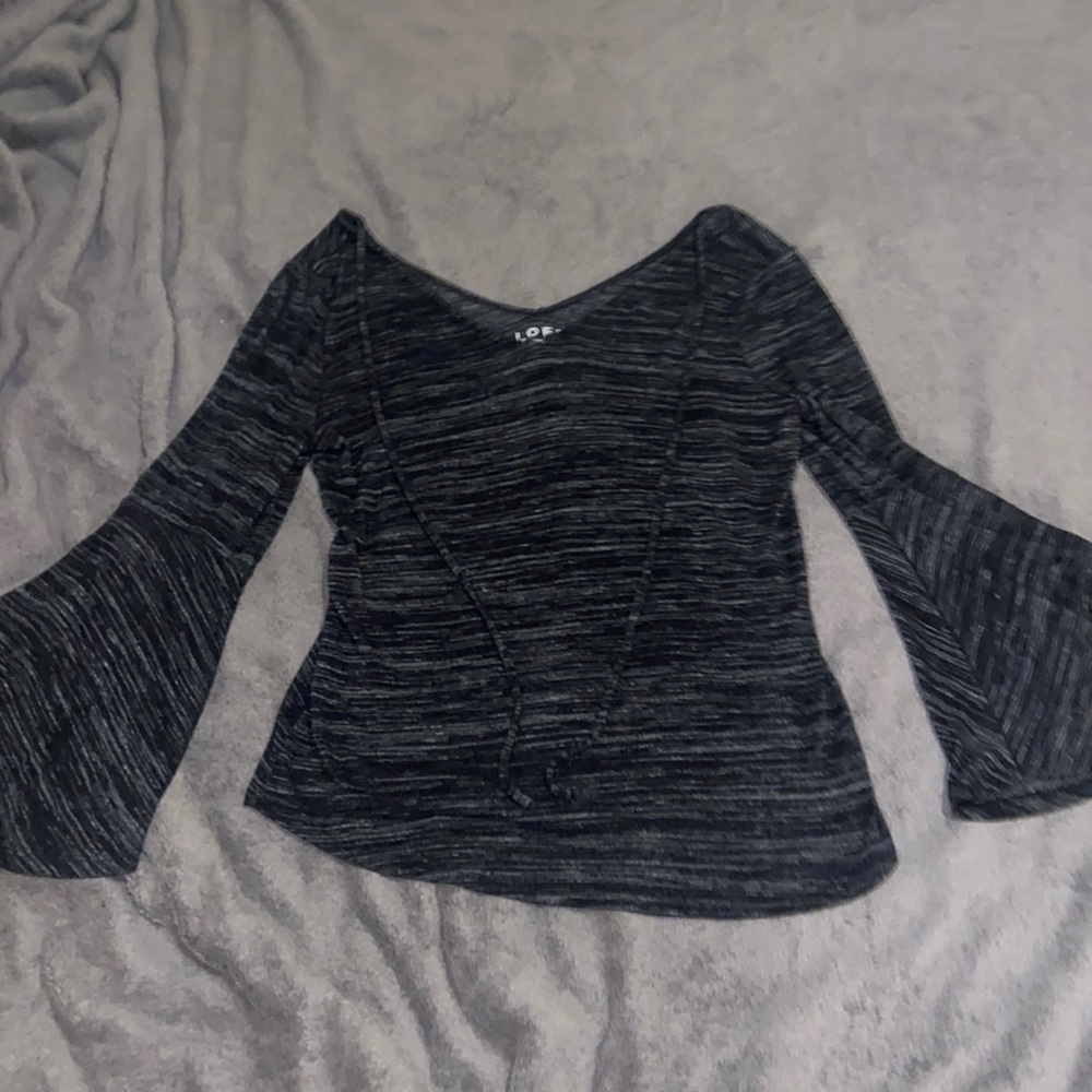 Loft Flare Sleeve Sweater